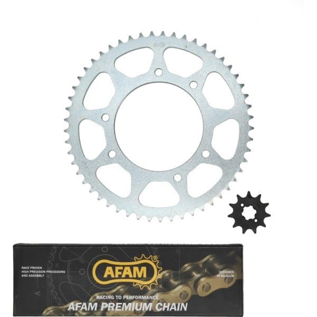 ketting/tandwiel set Afam derbi 11/53t 50 drd pro sm 2005-2016