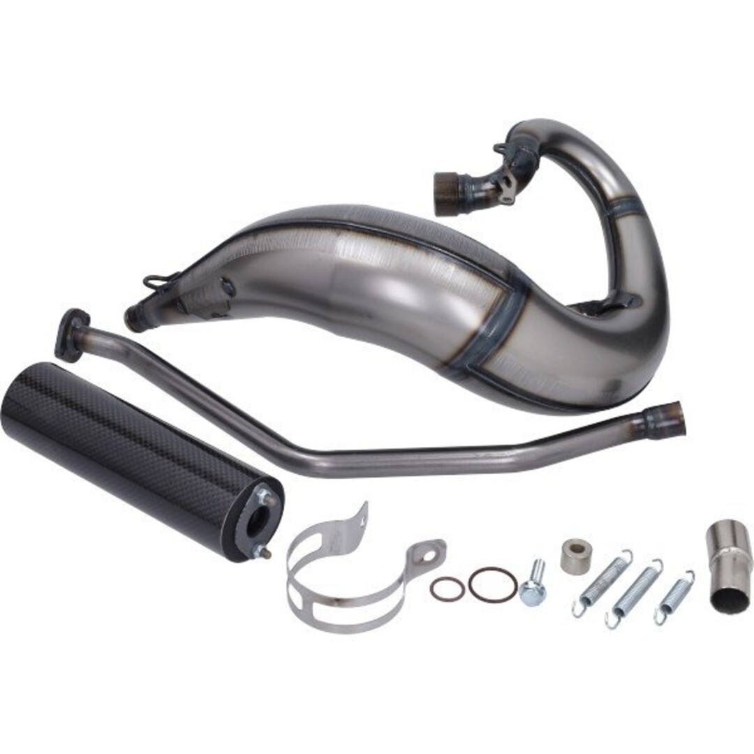 uitlaat yasuni Cross ML carbon beta rr50, enduro tub807tc-b57