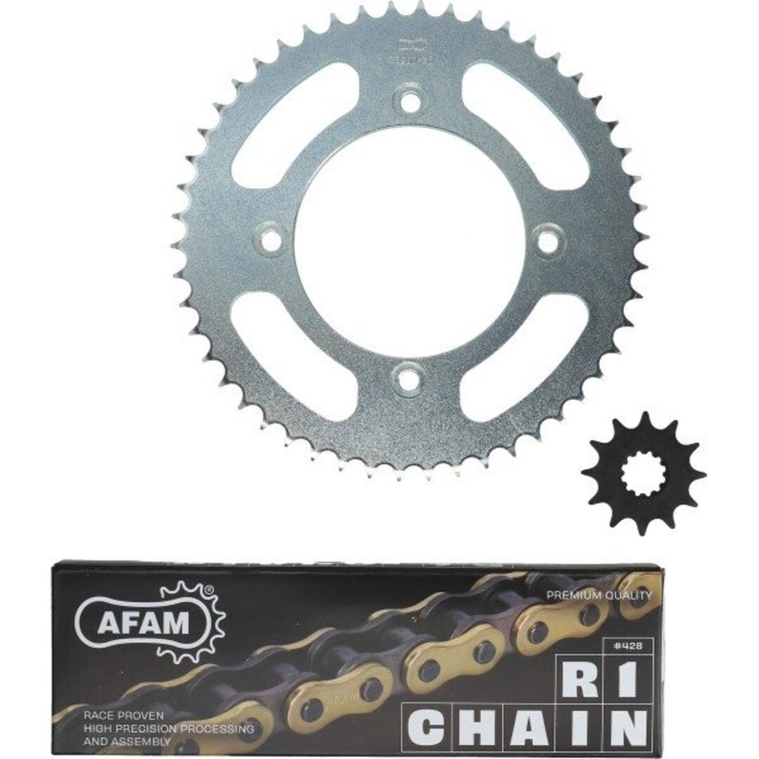 ketting/tandwiel set Afam 12/50t beta rr50 enduro sport 2012-2017
