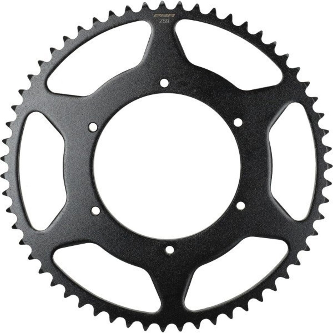 achterkettingwiel Piaggio origineel 59t aprilia rx50, gilera smt/r , rs, senda x-race, senda x-treme 2b004446