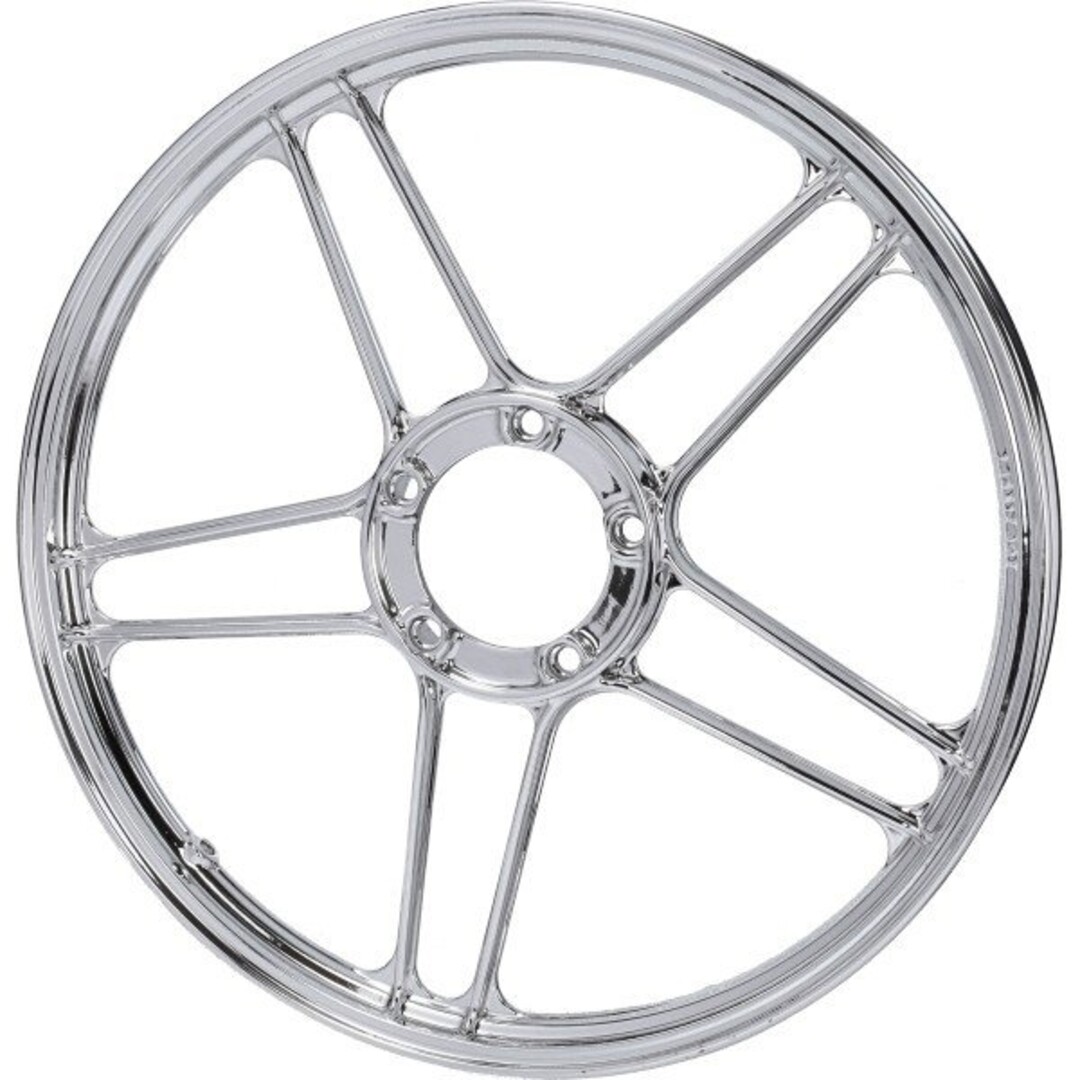 voorwiel/achterwiel fast-arrow A-kwaliteit chroom puch x30, x50, puch maxi