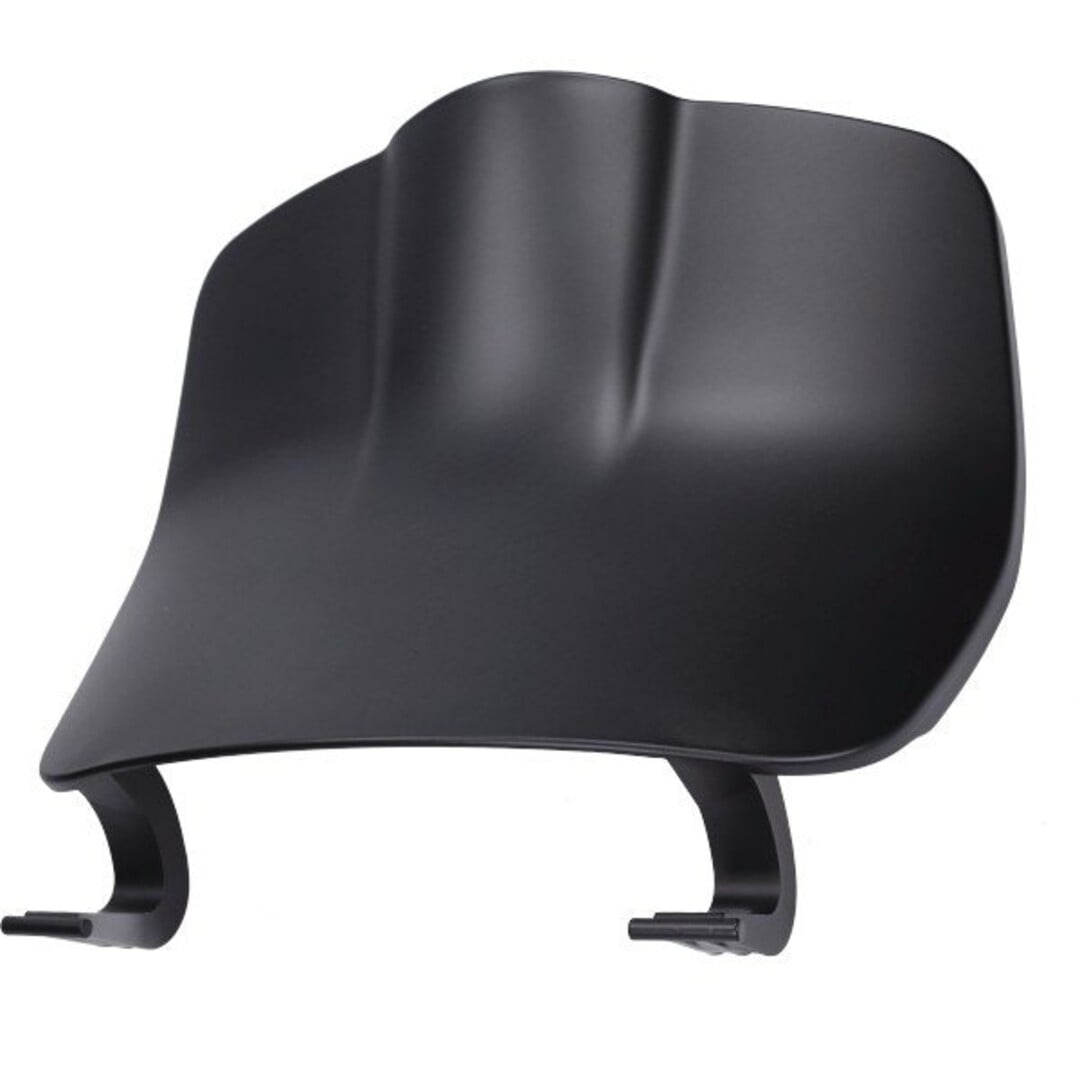 beenschilddeksel Piaggio origineel Euro-5+ mat zwart 99/c primavera, sprint, s-sprint 1b010297000nv