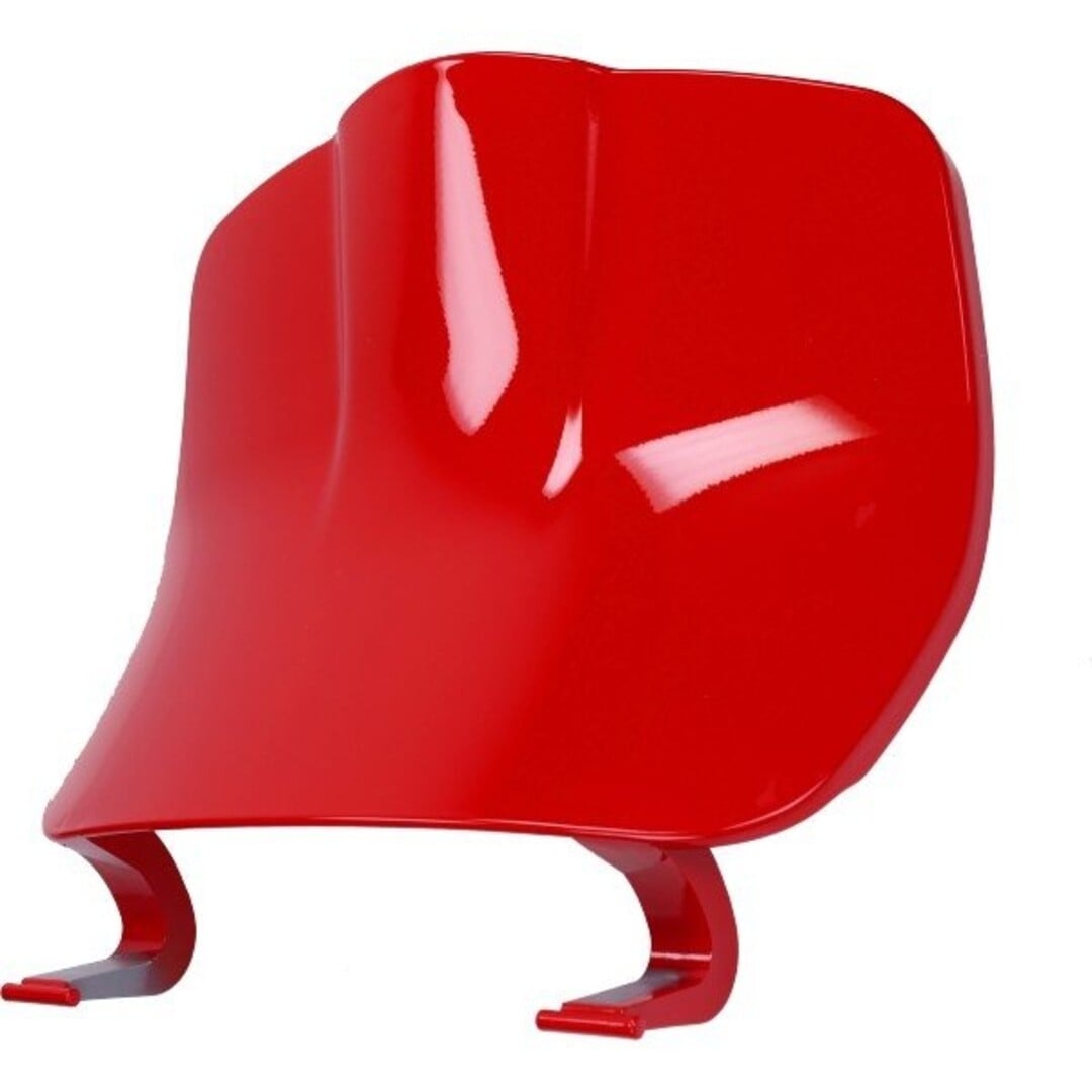 beenschilddeksel Piaggio origineel Euro-5+ rood elettrica, primavera, sprint, sprint 50s , s-sprint 1b010297000r7