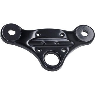 Puch bovenplaat EBR voorvork stuurplaat 28mm zwart puch maxi