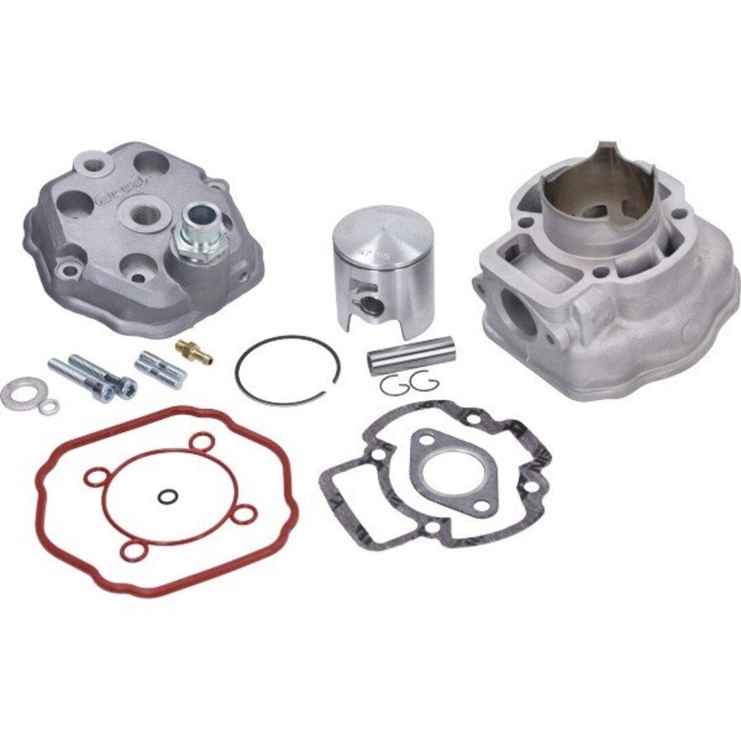 cilinder met kop airsal aluminium nikasil 47.6mm sco piaggio lc