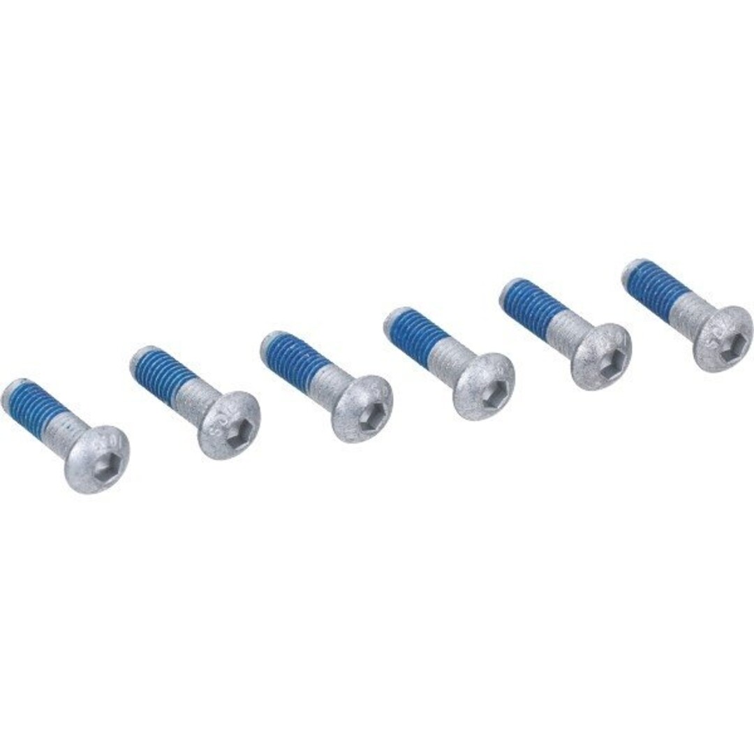 boutset remschijf bolkop m6x20mm 6pcs derbi, fly, gilera runner, gts alle mod., gtv, mp3, rx - sx 125, x-evo, zip2000