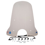 Windscherm Regia hoog helder 72cm incl. bevestigingsset IVA Ibiza / Razzo Lucca / Znen Revival (made in EU)