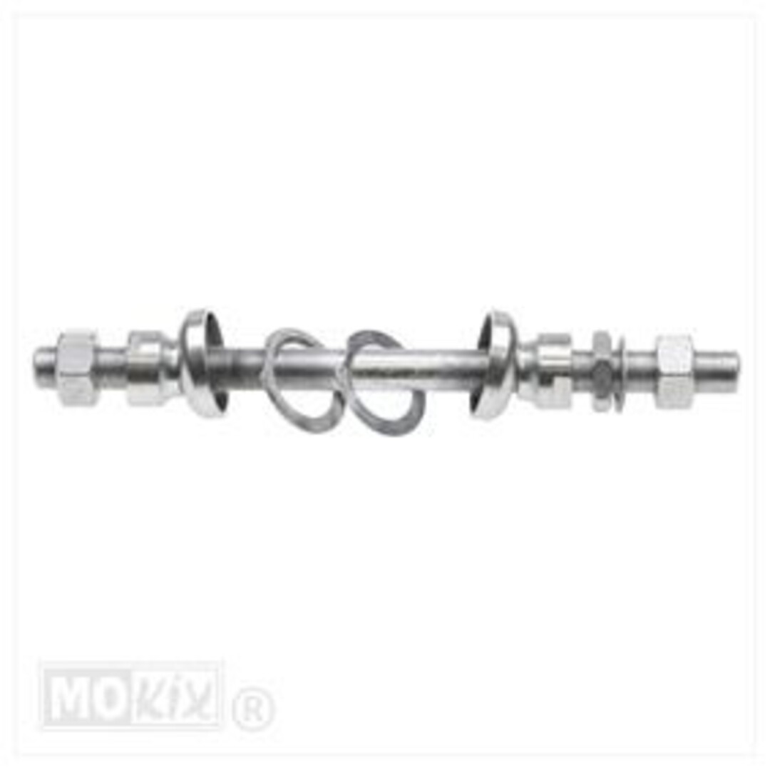 ACHTERAS PUCH MAXI COMPLEET 12mm +ASCONEN