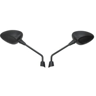 spiegelset fast-arrow lang zwart sprint