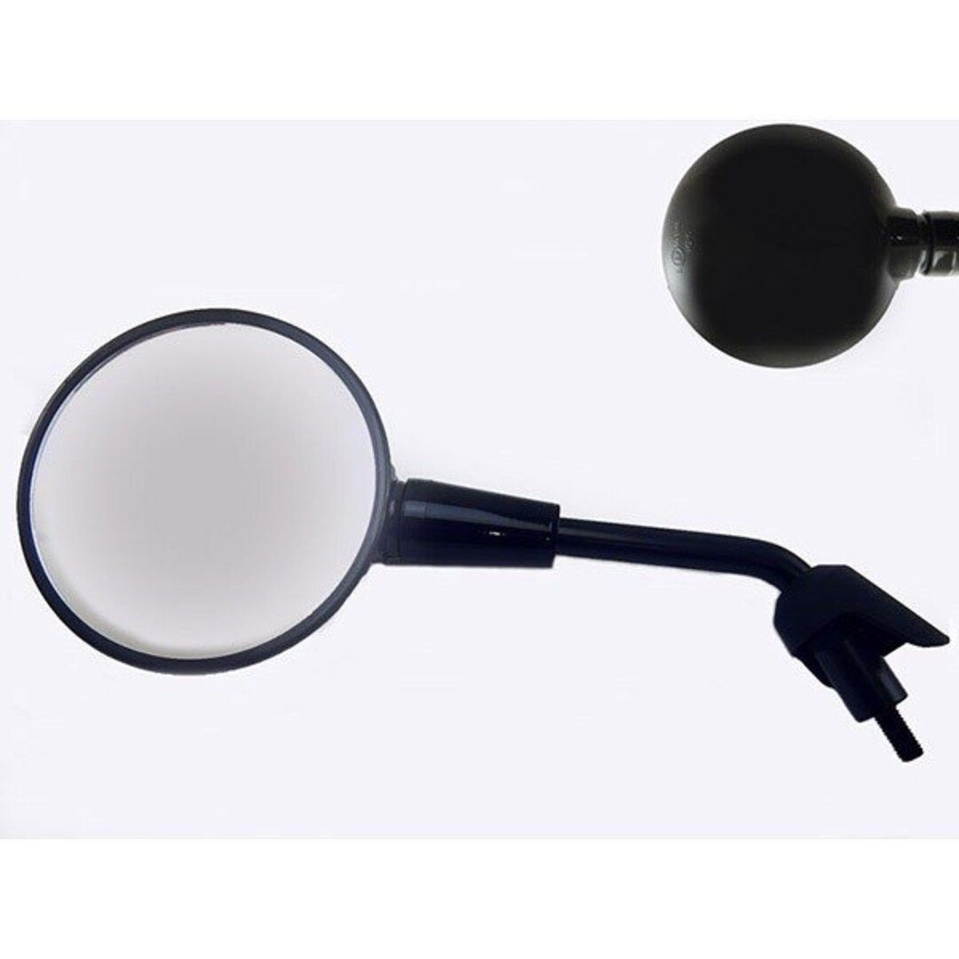 spiegel kort links zwart glans gts, primavera