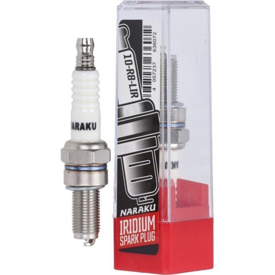 bougie naraku CR8EIX iridium zelfde als CR8EB sco piaggio 4t-2v, sprint, vespa lx, vespa S 4t-2v