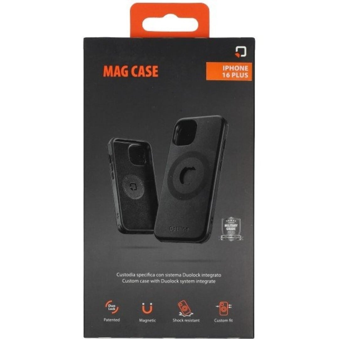 magsafe lampa telefoonhoes duolock voor Iphone 16 Plus 91833
