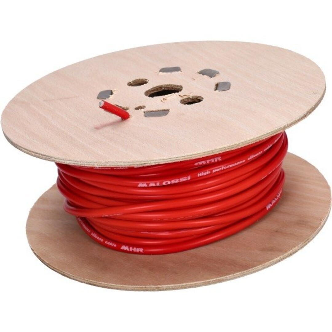 bougie malossi kabel universeel 50mt 7mm rood 2219171b