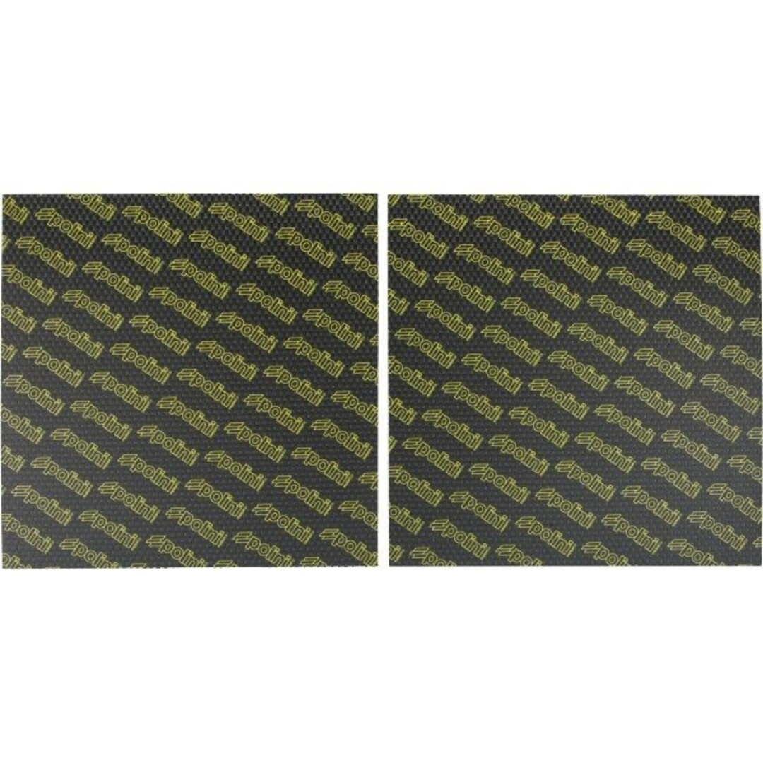 membraanplaatset polini carbon 110x100x0.25mm geel 2pcs 213.0599