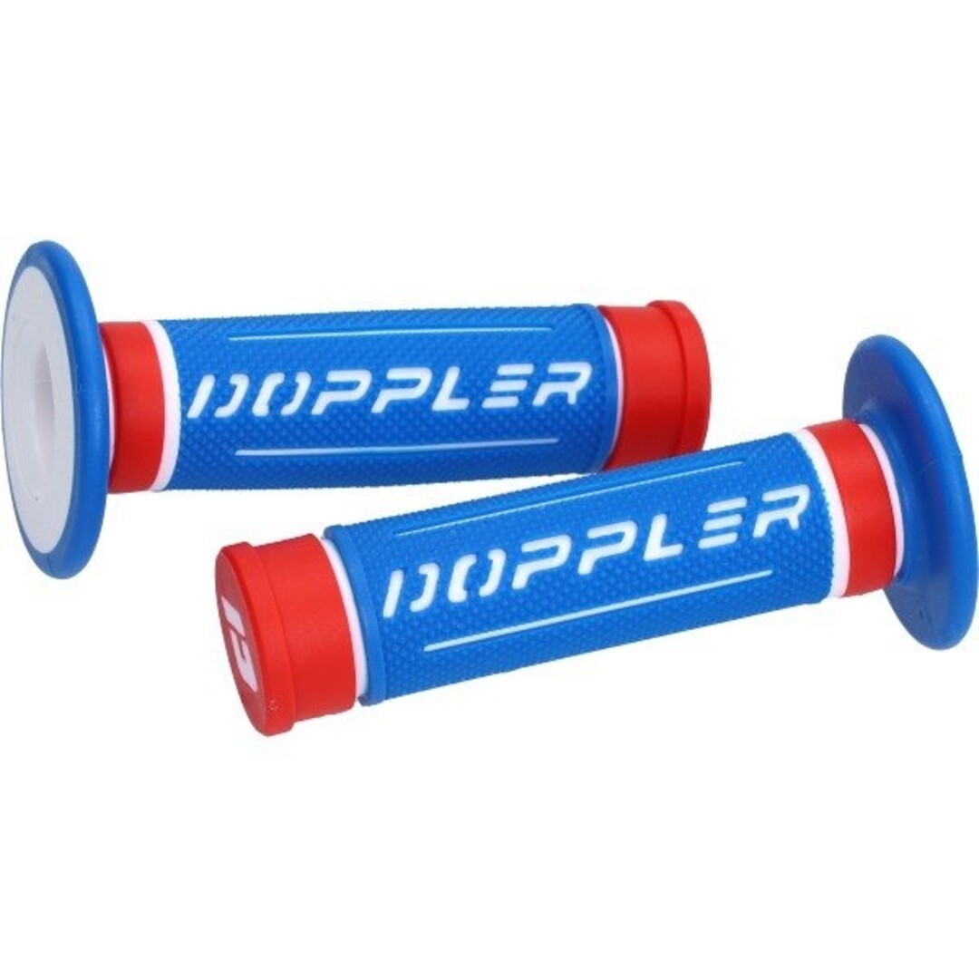 handvatset Doppler 3d universeel blauw/rood/wit 22/24mm 517392