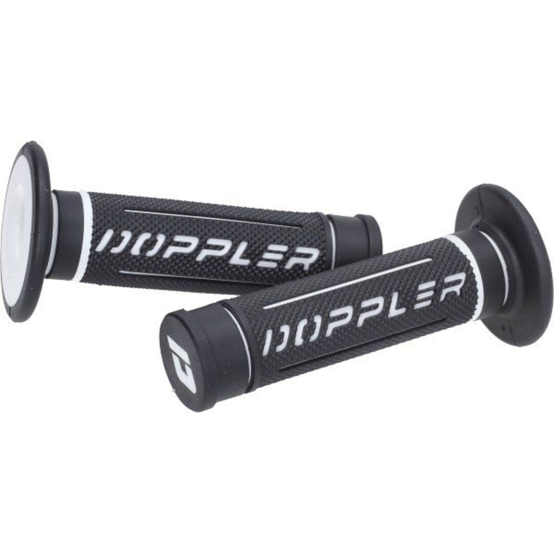 handvatset Doppler 3d universeel 22/24mm zwart/wit 517391