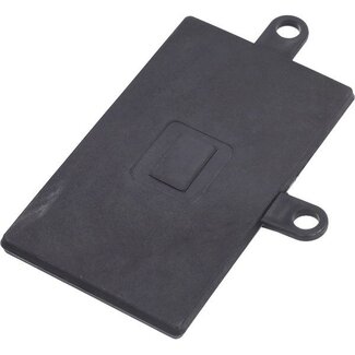 houder oldtimer verzekering & belastingsticker (2-vaks) zwart classic