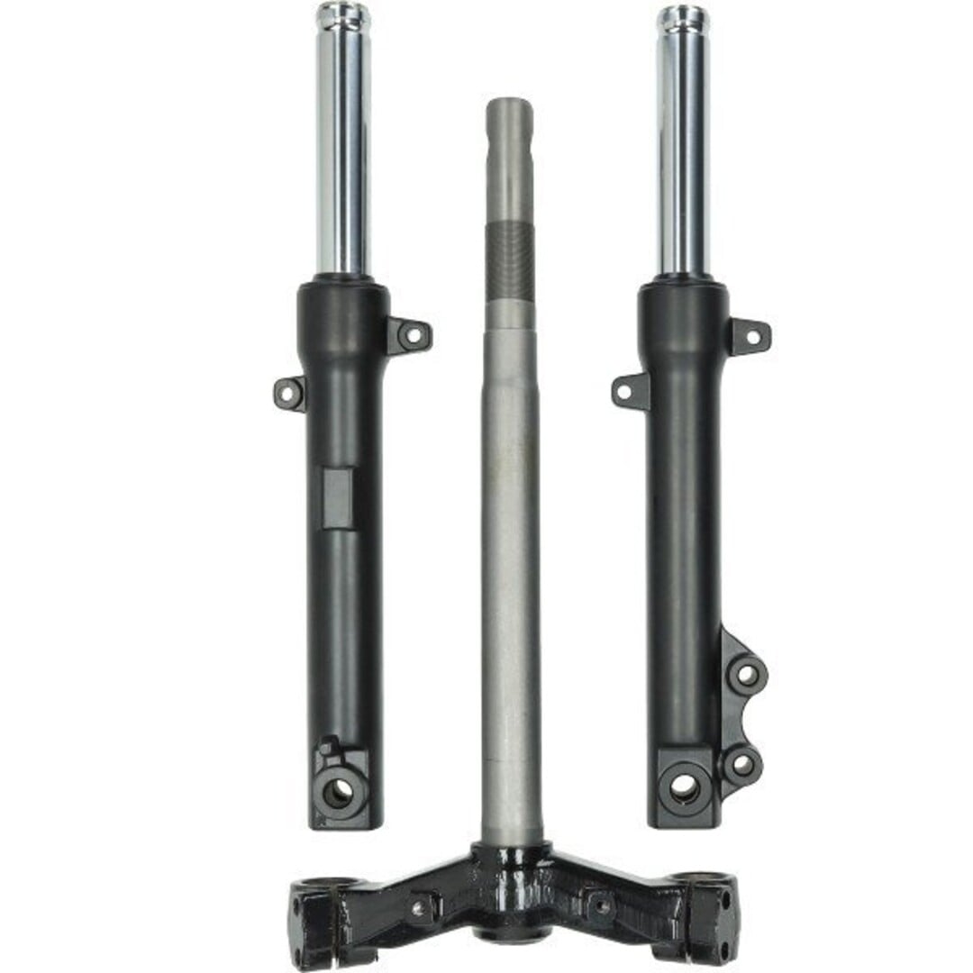 voorvork compleet peugeot zwart kisbee, streetzone 2t