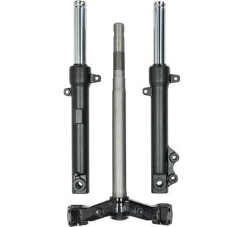 voorvork compleet peugeot zwart kisbee, streetzone 2t