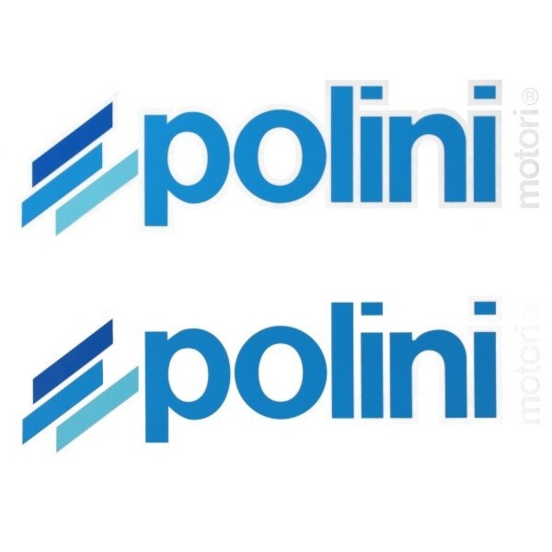 sticker polini 23x8cm wit 225.022