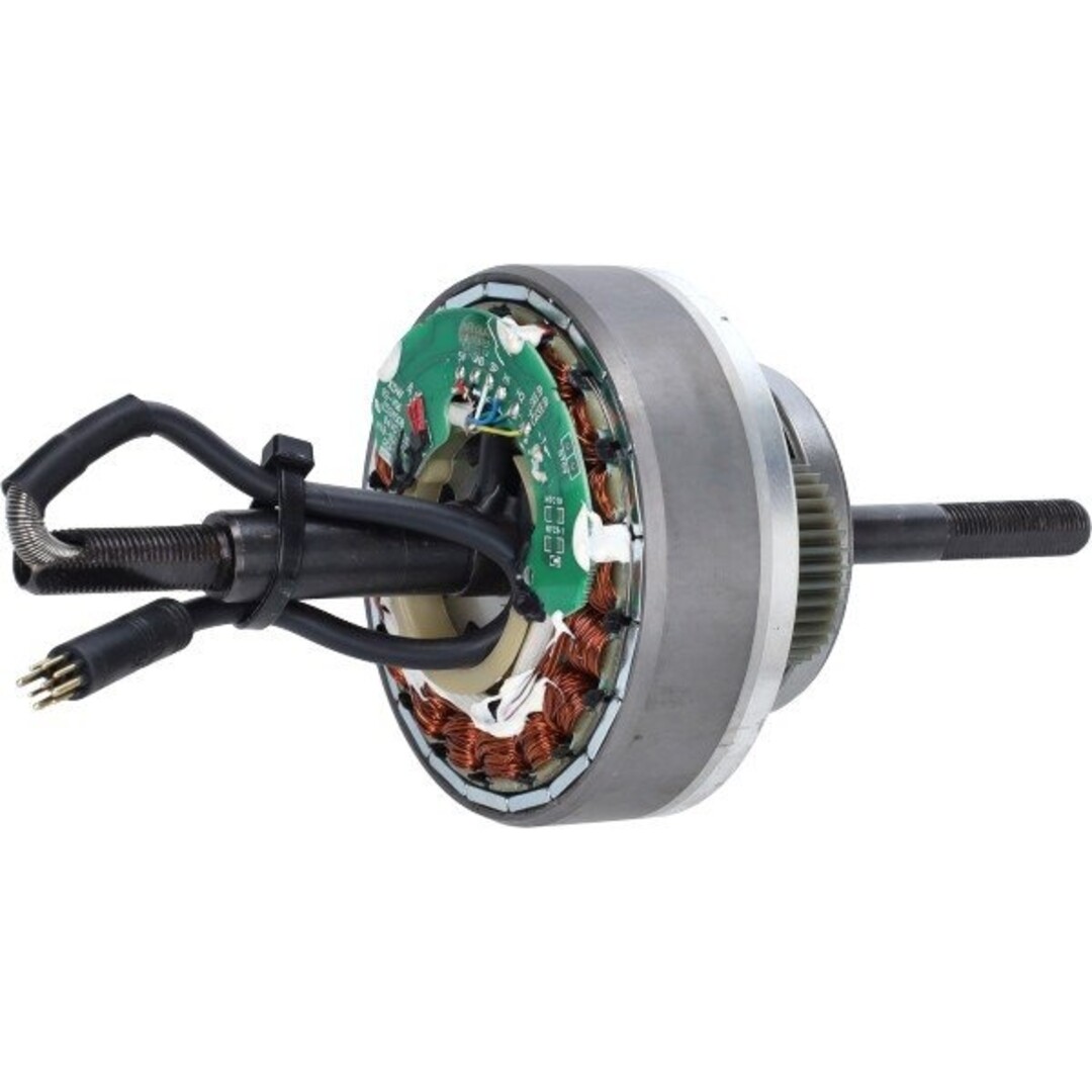 motor- achterwiel binnenwerk 16inch 36v - 250W zwarte stekker v8 mini fatbike