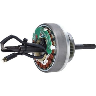 motor- achterwiel binnenwerk 16inch 36v - 250W zwarte stekker v8 mini fatbike