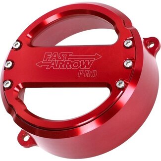 Puch vliegwieldeksel Fast Arrow Pro cnc rood puch maxi