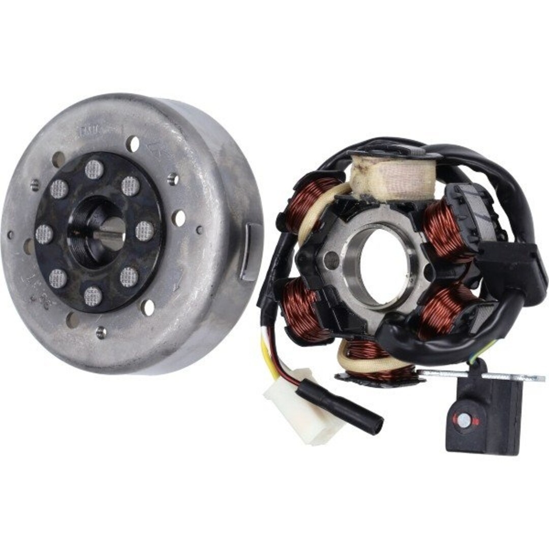 ontsteking+vliegwiel kokusan peugeot 2t jet force, ludix, speedfight 3