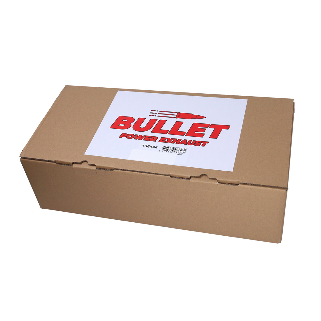 La Souris Zwarte Bullet Racing uitlaat Euro-4/5 voor AGM VX50, BTC Felice, China LX/Napoli, GTS Toscana, La Souris Sourini en GY6 scooters