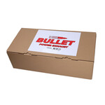 La Souris Zwarte Bullet Racing uitlaat Euro-4/5 voor AGM VX50, BTC Felice, China LX/Napoli, GTS Toscana, La Souris Sourini en GY6 scooters