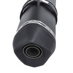 La Souris Zwarte Bullet Racing uitlaat Euro-4/5 voor AGM VX50, BTC Felice, China LX/Napoli, GTS Toscana, La Souris Sourini en GY6 scooters