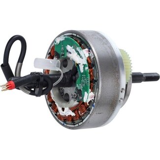 motor- achterwiel 48V- 500W rode stekker V8