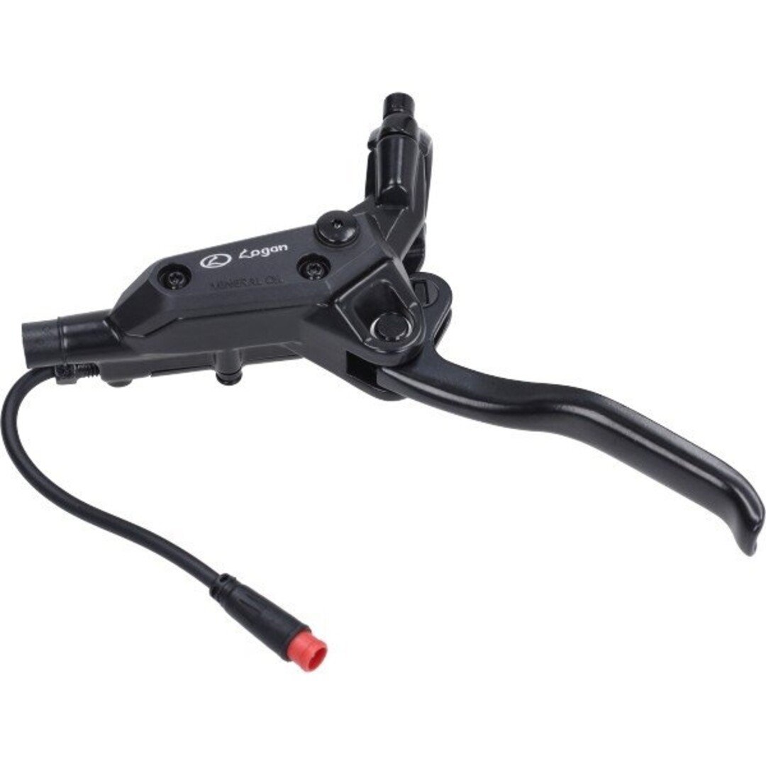 remhendel + pomp hydraulisch V20 logan, stekker 2 polig (ronde stekker) links fatbike