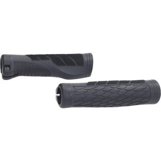 handvatset + klem ring stuur diameter 22mm lengte 135/135mm 22mm zwart 2pcs e-bike, fiets, fatbike