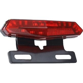 achterlicht led 1x4, 1x2 polige stekker, H5C stekker + knipperlichten V8 V20 fatbike