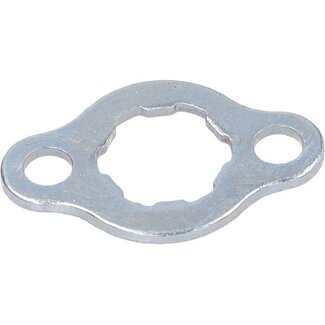 Honda Classic borgplaat voorkettingwiel c--c=30mm mb, mbx, mt, mtx, honda