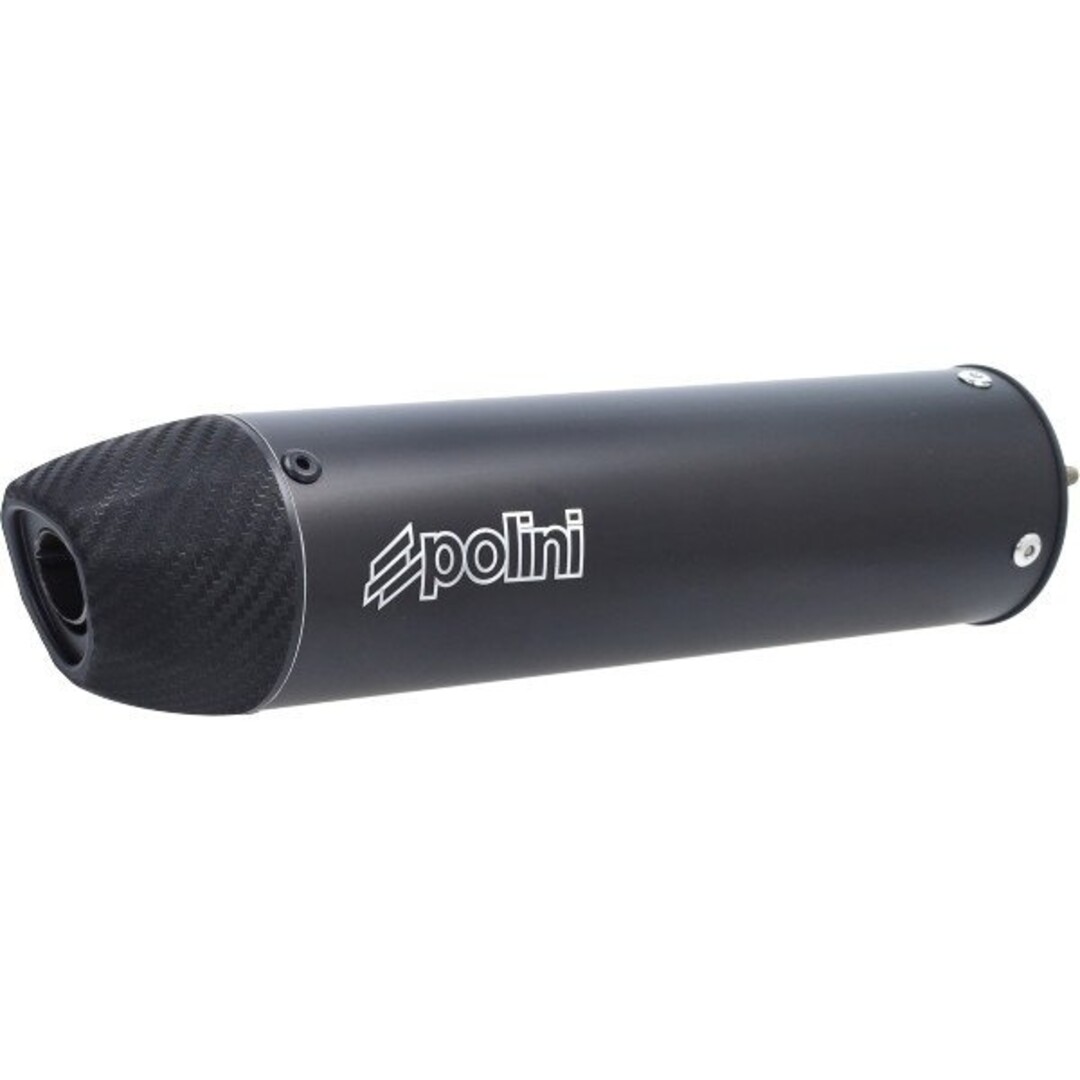 nademper polini EVO-2 70mm zwart beta, derbi d50b, gpr, minarelli am6, rieju, senda drd 218.0061