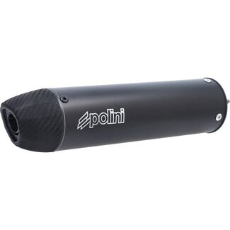 nademper polini EVO-2 70mm zwart beta, derbi d50b, gpr, minarelli am6, rieju, senda drd 218.0061