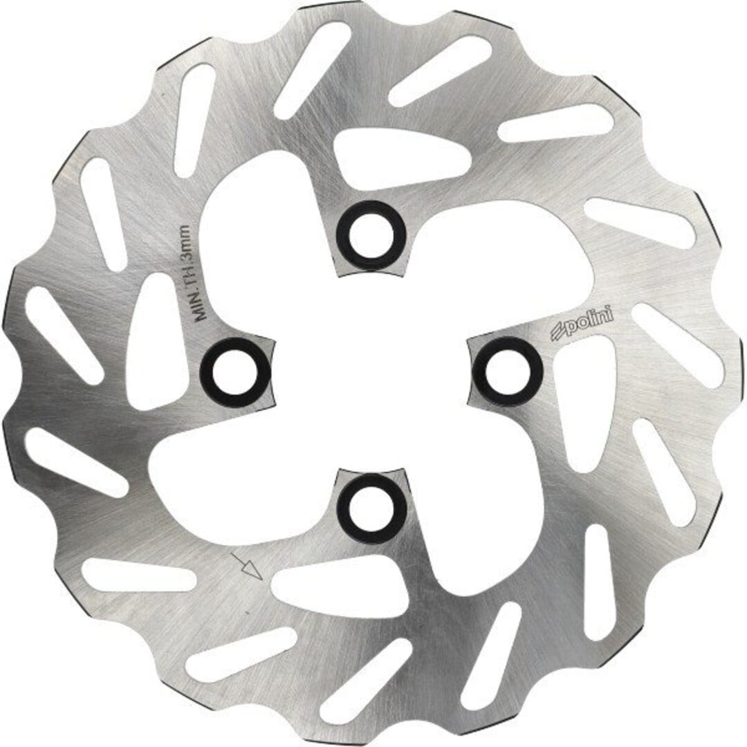 remschijf polini 4-gaats wave 180mm bws, mbk booster 175.0063