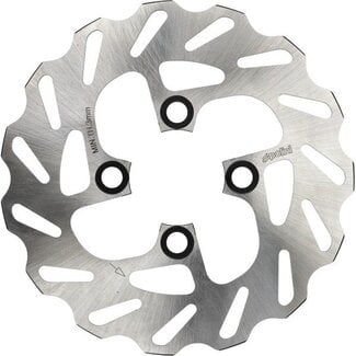 remschijf polini 4-gaats wave 180mm bws, mbk booster 175.0063