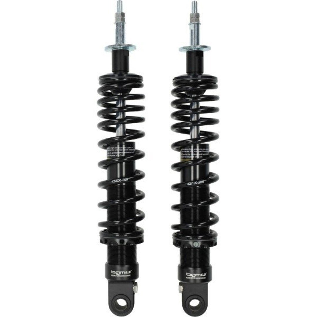 schokbrekerset BGM PRO SC/R1 vespa achter zwart gts 125-300 4t bgm7749nb