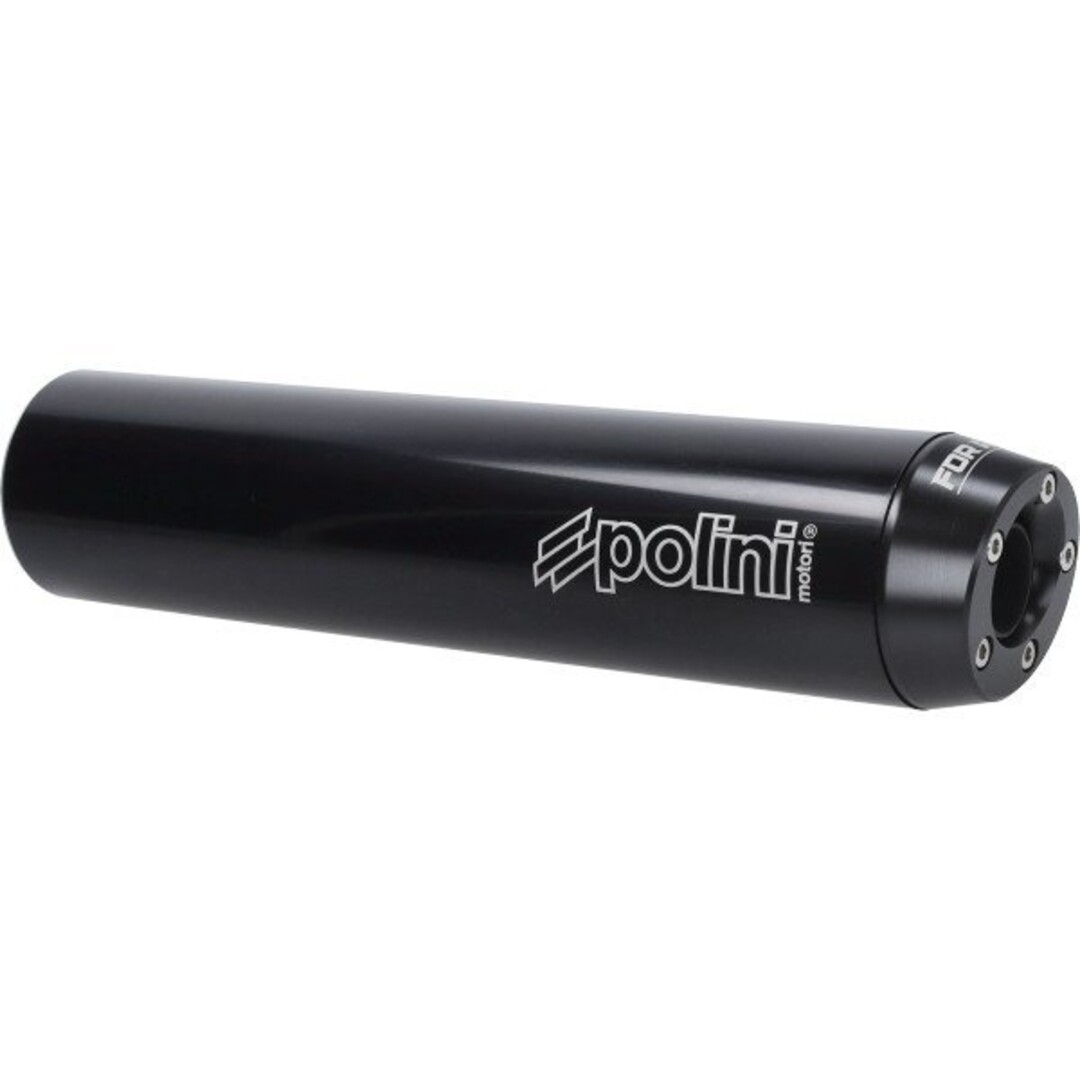 nademper polini '25 - 60mm zwart glans beta rr50, minarelli am6, enduro 218.0060