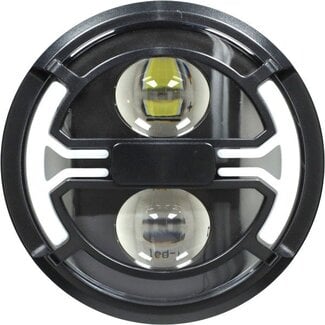 koplamp led + montageset met 5 polige stekker (knipperlichten ingebouwd) V8 fatbike