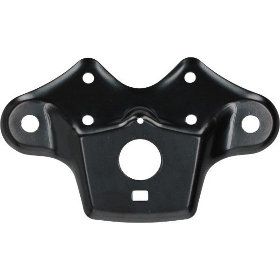 bovenplaat voorvork stuurplaat zwart kreidler