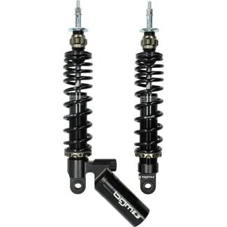schokbrekerset BGM PRO SC/R12 competition vespa achter zwart gts 125-300 4t bgm7789nb