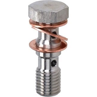 banjoboutset dubbel remhendel/remklauw m10x1.25 lang 38mm