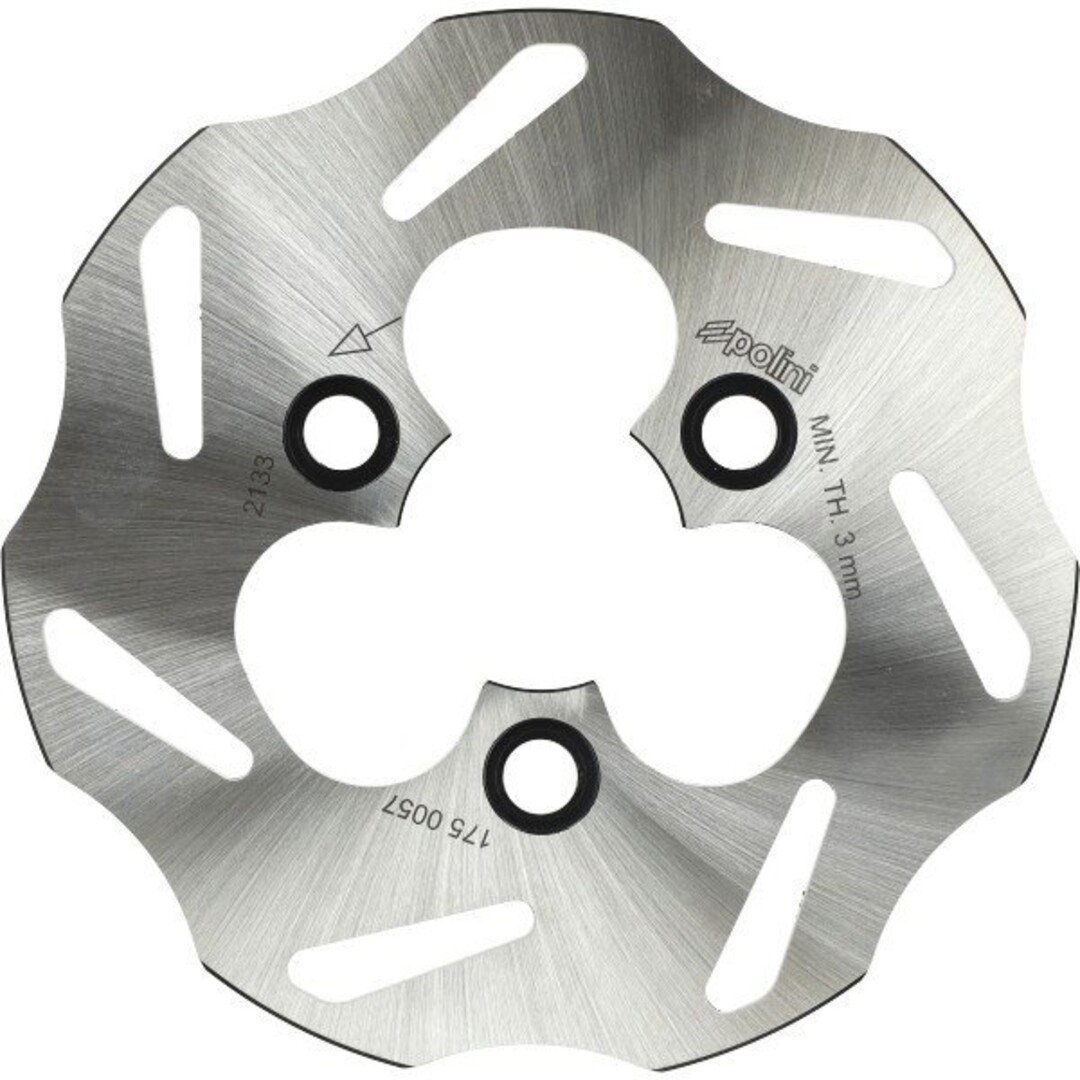 remschijf polini 3-gaats wave 155mm ludix, zip fr, Minarelli verticaal 175.0057