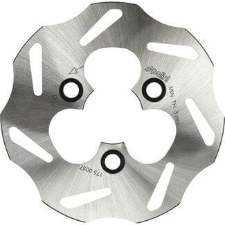 remschijf polini 3-gaats wave 155mm ludix, zip fr, Minarelli verticaal 175.0057