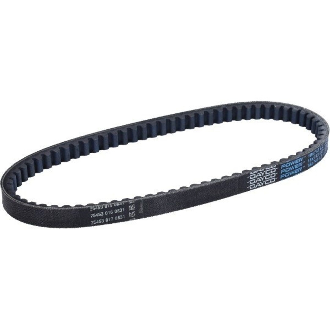 v-snaar dayco/pirelli kevlar 18.0x743 sco peug, sco kymco cvt8134k