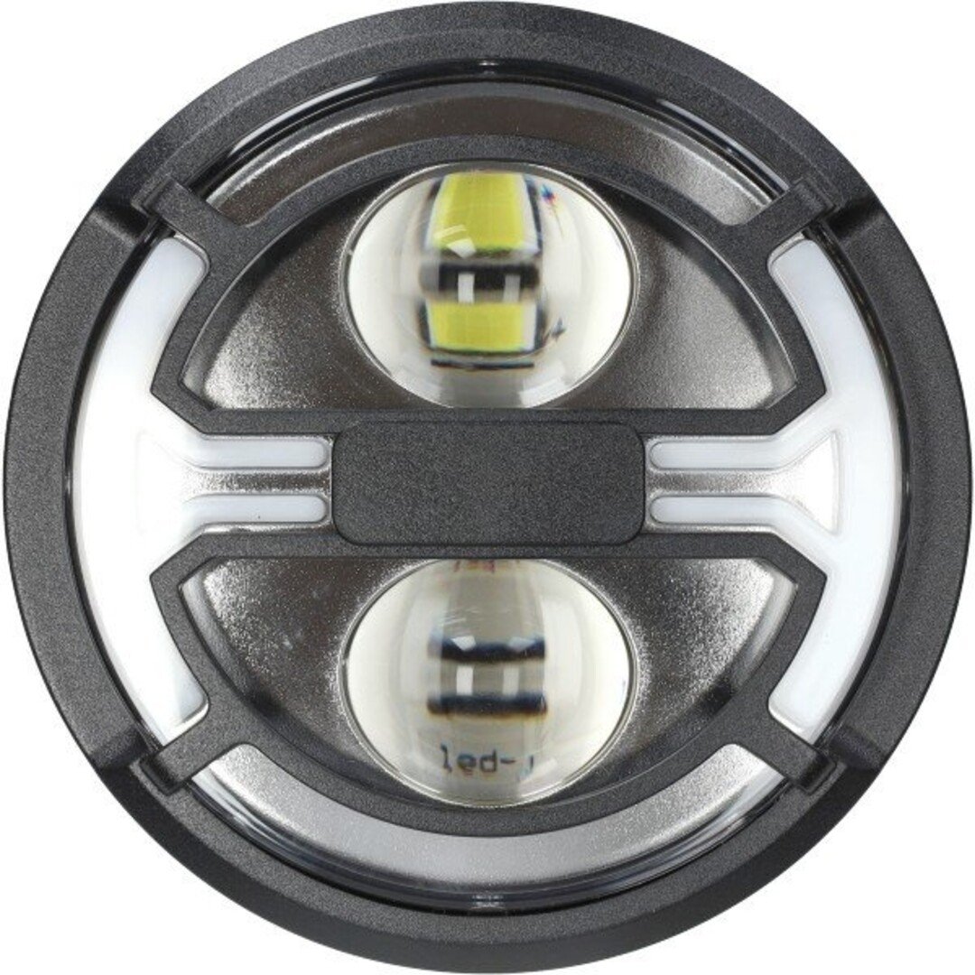 koplamp Origineel led + montageset met 5 polige stekker (knipperlichten ingebouwd) V8 fatbike